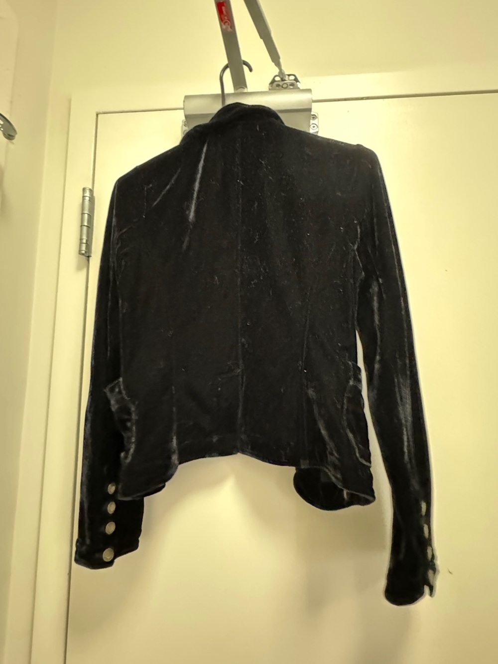 Black Velvet Women's Jacket - Stylish Evening Coat
